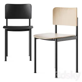 Fredericia Plan Wooden Seat Chair
